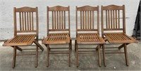 (AQ) Wooden Folding Chair (4)

Dimensions: 33"