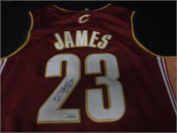 LeBron James Signed Jersey Direct COA