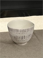Nate Berkus Etched Ceramic Bowl
