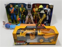* New 4-Pack Action Figures, Truck, & Misc. Toys