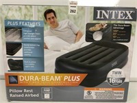INTEX PILLOW REST RAISED AIRBED SIZE TWIN