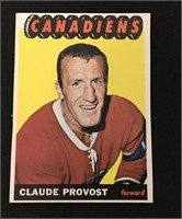 1965 Topps Hockey Card Claude Provost