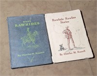 Pair of Charles Russell Books Montana Rawhide