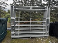 Lot- 14 pcs 10 Ft Panel W/ Gate