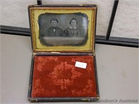 Antique Daguerreotype Photo in Case