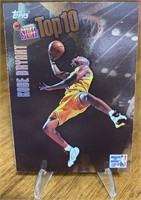 Kobe Bryant 1997 Topps Top 10