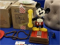 VINTAGE MICKEY OUSE PUSH BUTTON PHONE #UMB8000