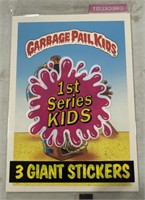 (J) 1 Giant Stickers Garbage Pail Kids Pack