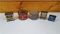 Vintage Tin Can Lot