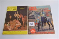 2 Vintage Western Magazines 1 True West - October