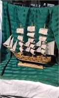 Mayflower" Wood Model Ship