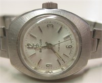 Vtg Baylor 17 Jewels Automatic Watch - Works