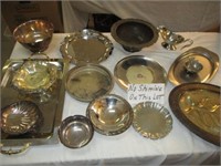 Vintage Silver Plate Platters / Bowls / Service