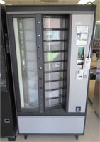 Shoppertron turn style vending machine. Measures