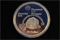 CANADA MONTREAL 1976 OLYMPIC SHOT PUT PROOF $10