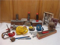 Anchors, Brace, Cap, Iron and Misc Tools
