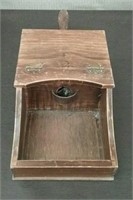 Vintage Wood Masonic Fralternative Voting Box