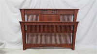 Mission Oak Queen/Full Size Bed