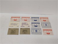 canada mint never hinged stamp booklets in