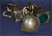 Set of 3 Times Square Stage Lights