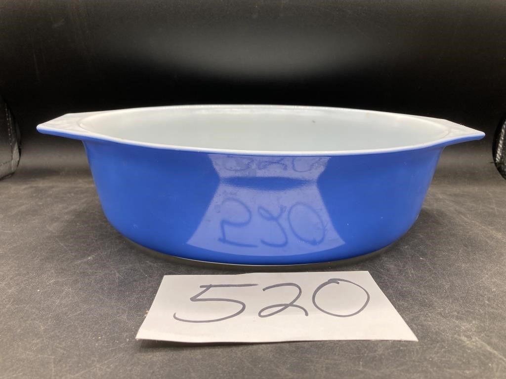 Vintage Pyrex  Blue 045 Casserole