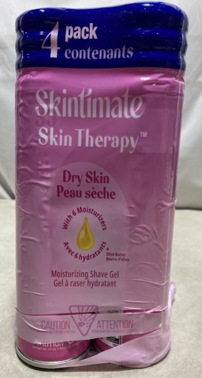 Skintimate Shaving Cream 4 Pack