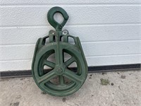 Green pulley