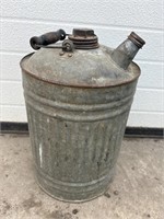 Vintage gas can