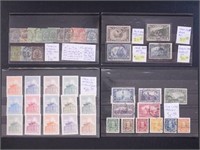 Worldwide Stamps Better Groups on cards, in mixed