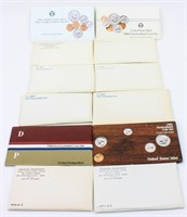 Coin Assorted Mint Sets 1970-1989