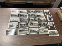 1928 Photo Postcards LR Confederate Vet Parade