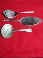 3 Sterling Serving Utensils