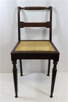 Antique Caned Wood Chair
