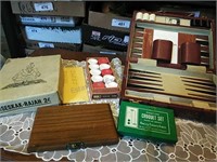 Vintage Games - Chess, Checkers and Backgammon