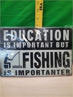 Fishing sign