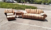 4 PC Wicker Patio Set