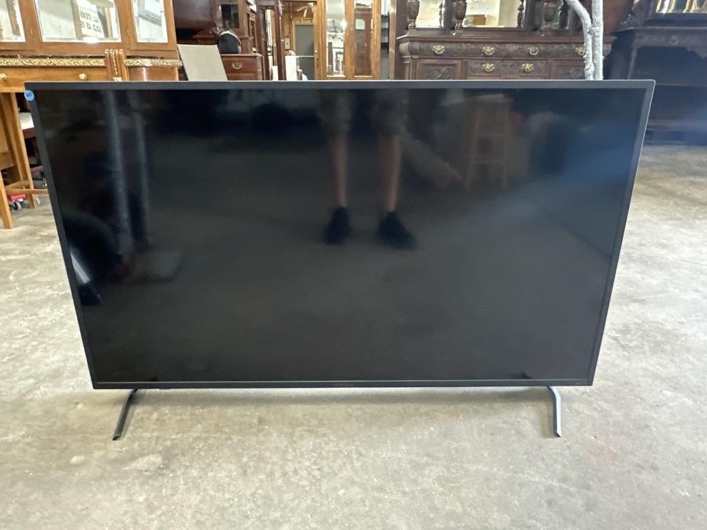INSIGNIA 56'' FLAT SCREEN TV WITH REMOTE