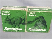 Ammunition: 12 ga. Remington rabbit & squirrel,