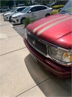 1998 Mercury Mountaineer Red