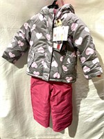 Jupa Girls 2 Piece Snow Suit 3t