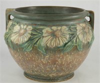 ROSEVILLE DAHLROSE BROWN TERRACOTTA