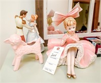 Cinderella & Princess Charming Figurine; Girl in