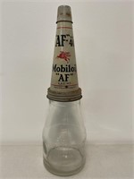 MOBILOIL AF Tin Top on 1 Pint VOCO Bottle