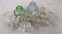 Vintage Glass Lids Toppers