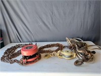 2 Ton Chain Hoist with Pulleys