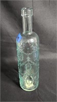 Vetreria Etruscan Light Blue Italy Glass Decanter