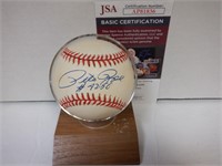 PETE ROSE SIGNED AUTO BASEBALL JSA COA