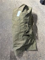 US military bag with contents
