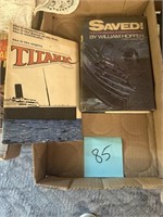 Vintage Titanic Book Lot