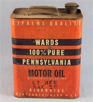Vintage Wards 2 Gallon Oil Can